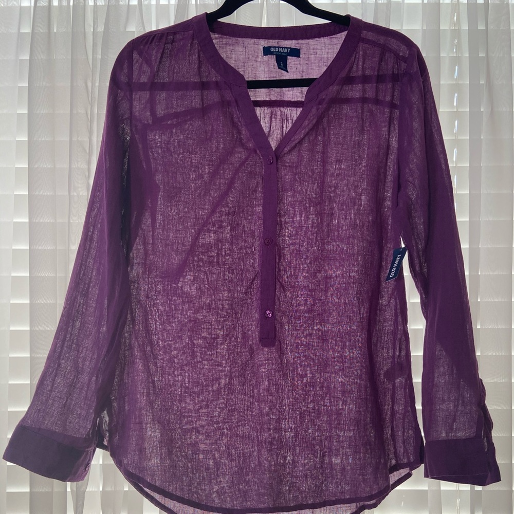 Old Navy Long Sleeve Blouse